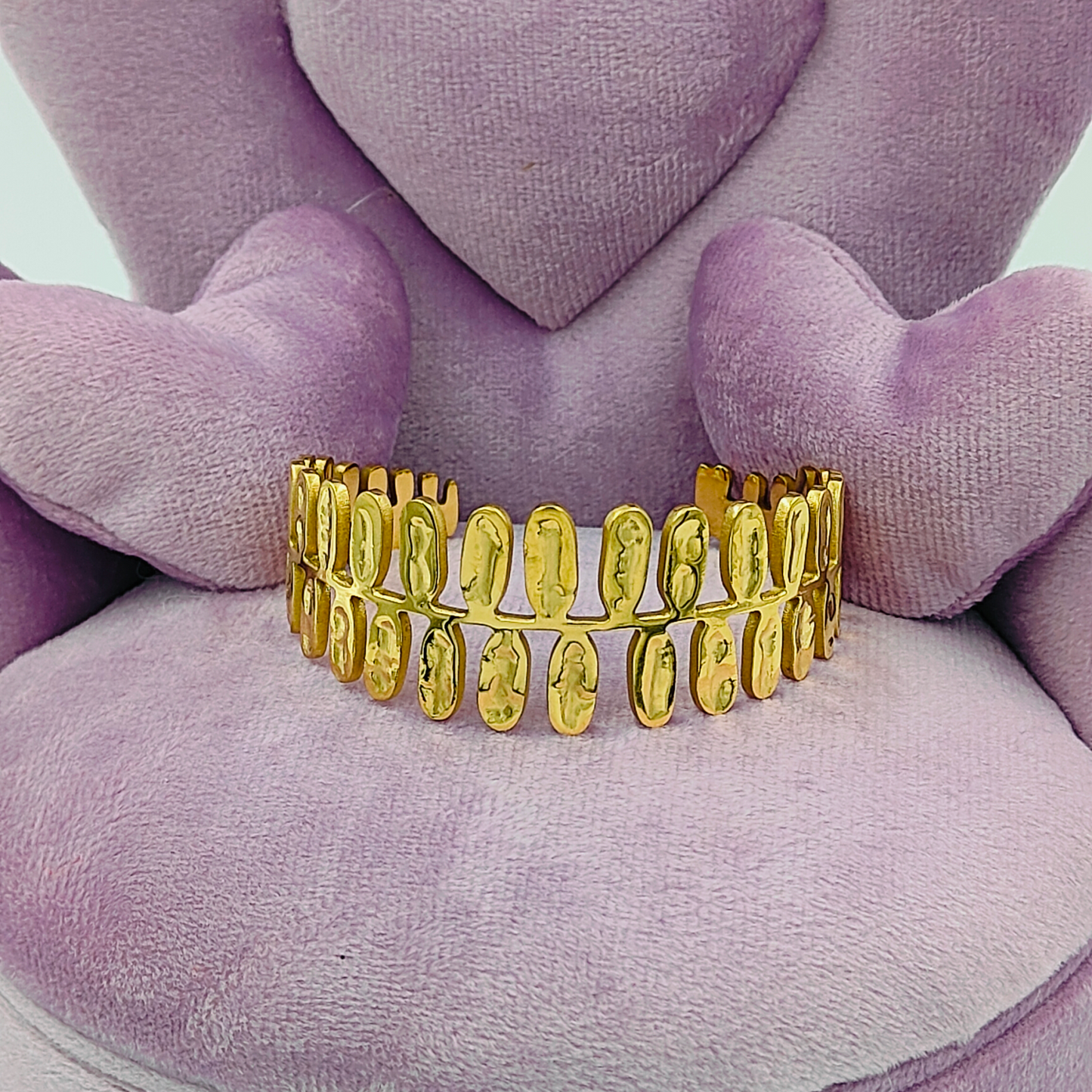 Gold Plated Statement Cuff