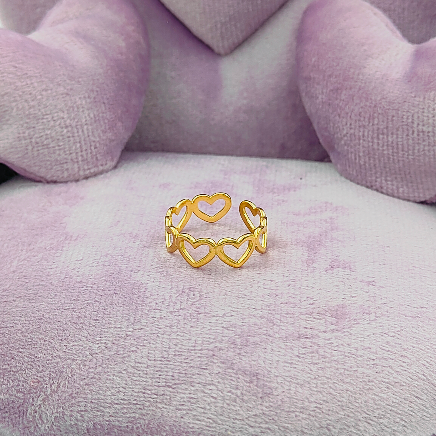 Heart Link Ring