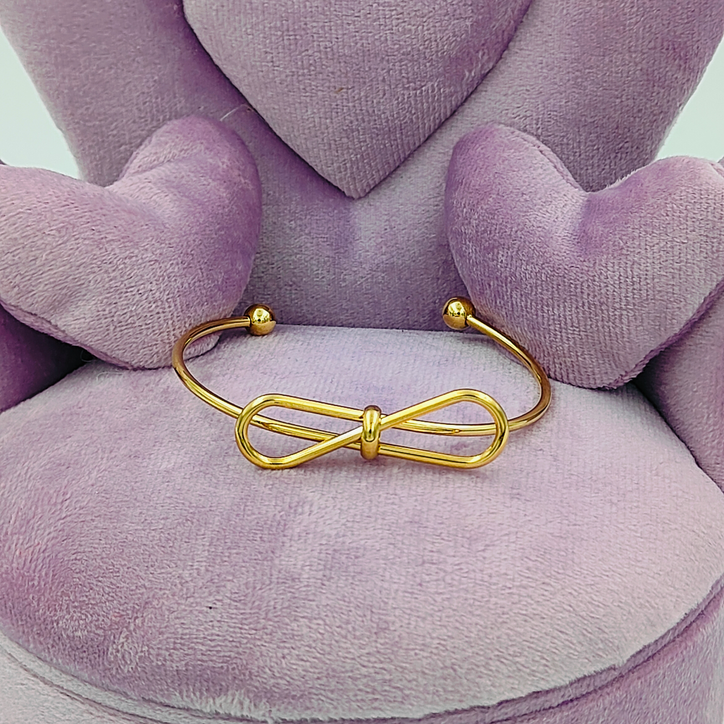 Minimalist Gold Plated Hand Cuff Bracelet