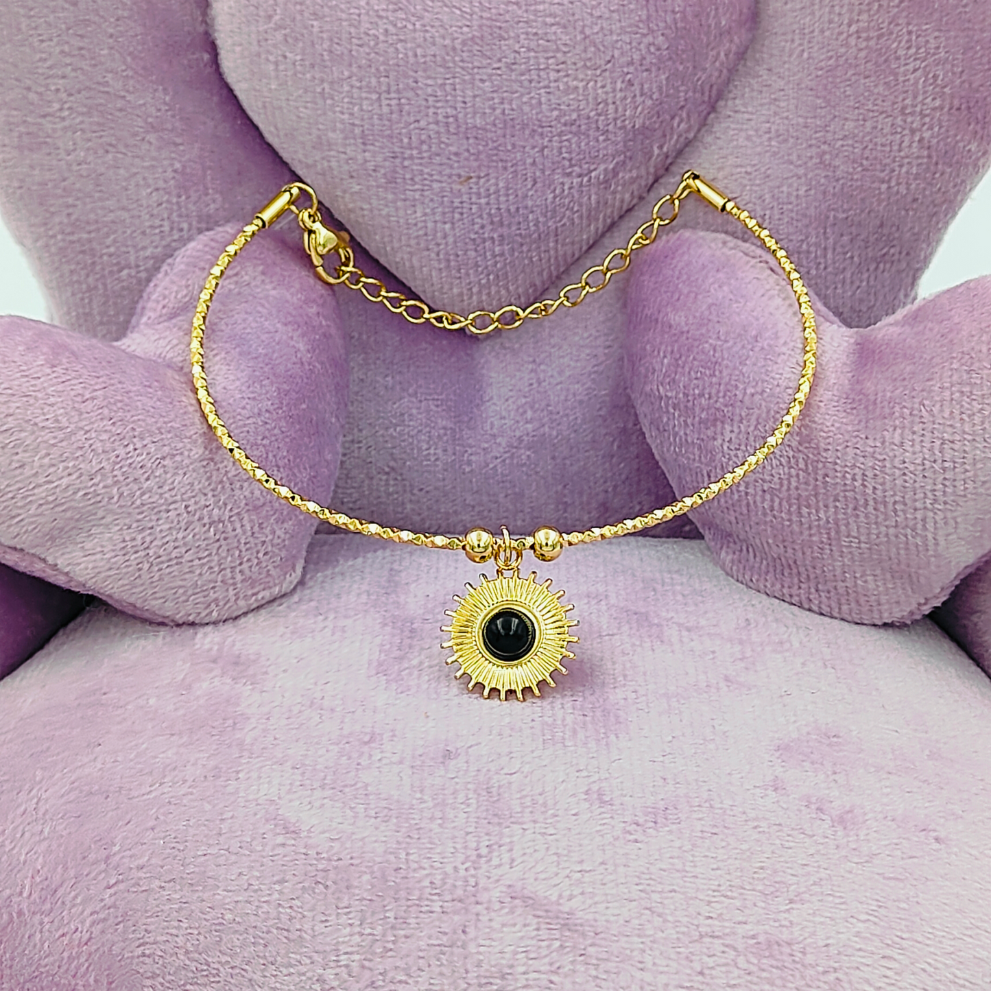 Minimalist Stainless Steel Sun Bracelet