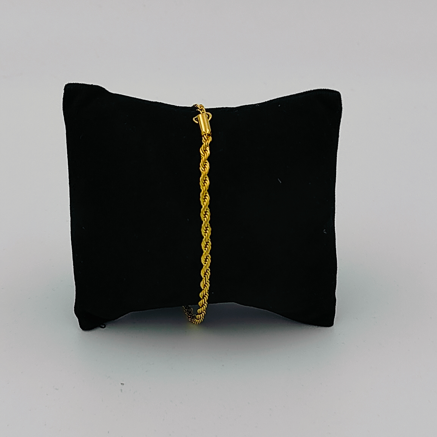 Twist Chain Gold Plated Bracelet