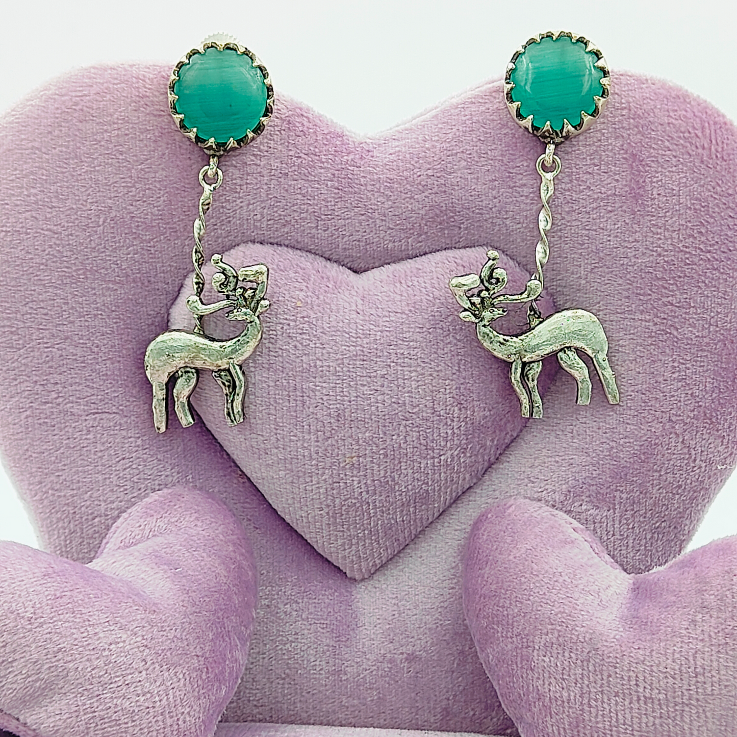 Dear Oxidized Hanging Earrings