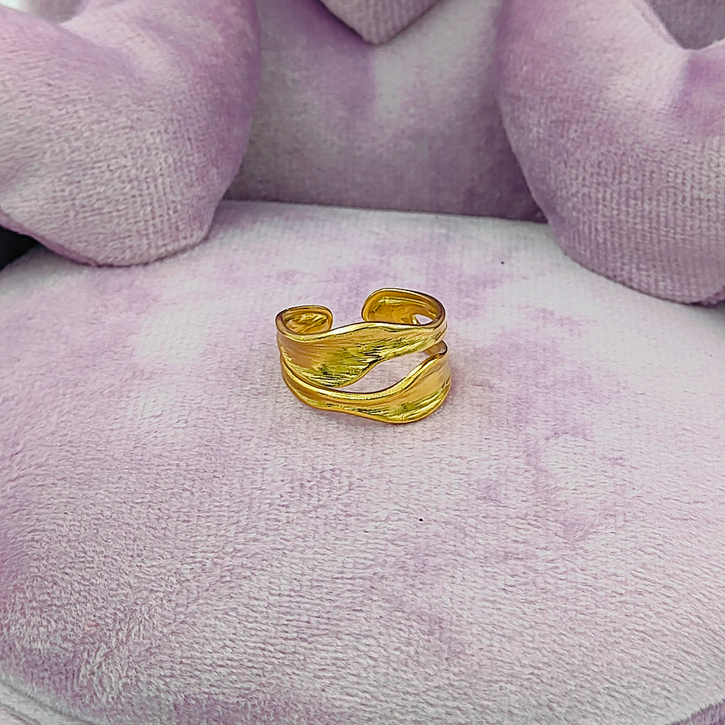 Mashed Glow Gold Ring