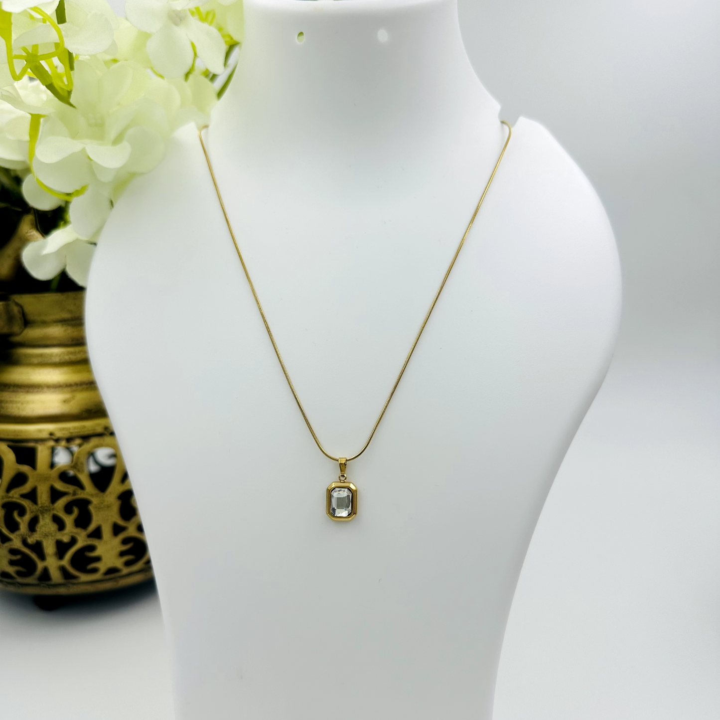 Ray’s Cubic Crystal Necklace