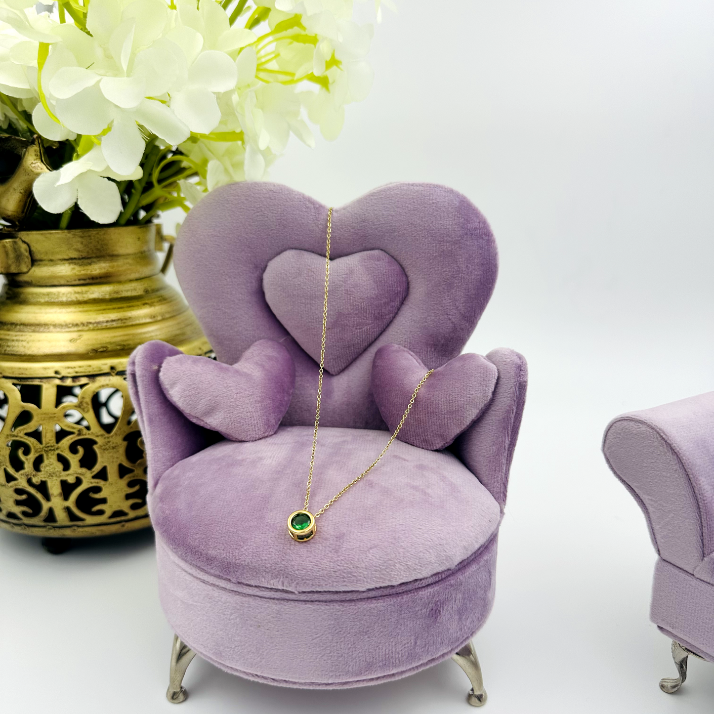 Solid Green Necklace