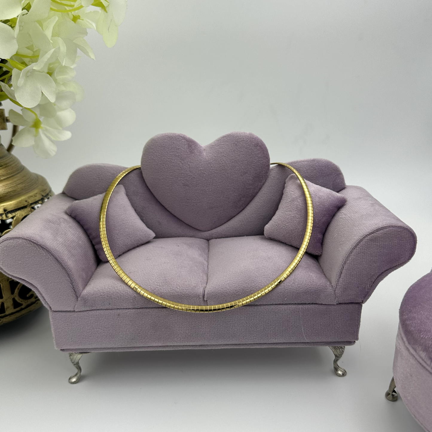 Stainless Steel Gold Plated Snake Chain Necklace