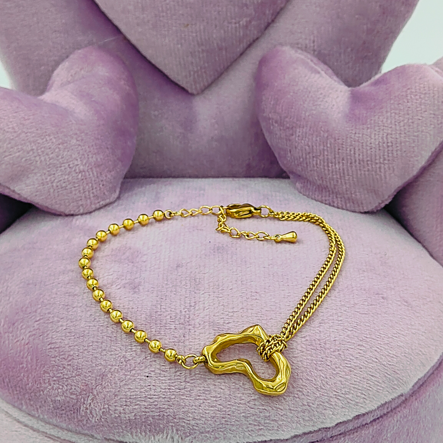 Vacay Mood Heart Bracelet