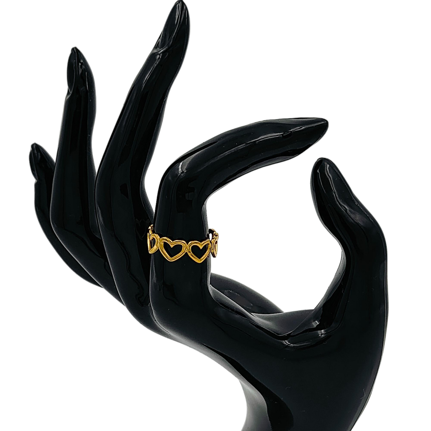 Heart Link Ring